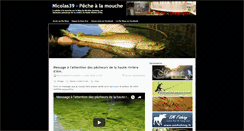 Desktop Screenshot of nicolas39-peche-mouche.com